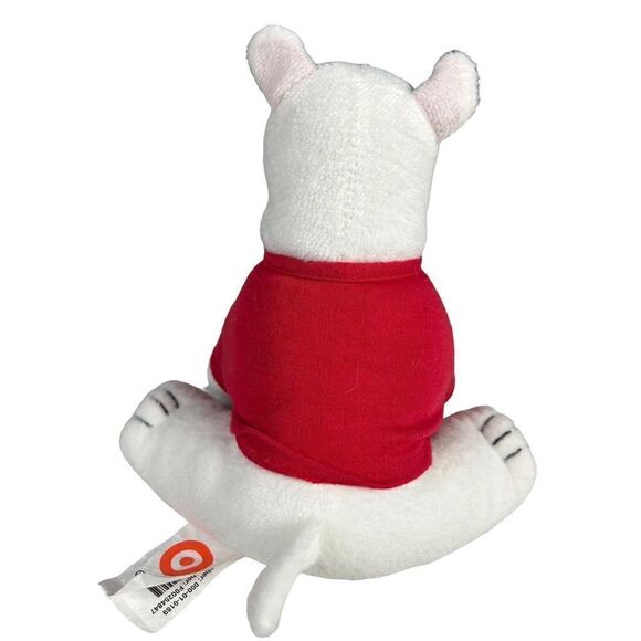 Target Bullseye Plush Terrier Red Sweater Puppy Collectible Advertising 2021 - Picture 4 of 11